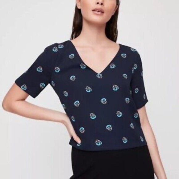 Aritzia Babaton Randy Blouse Size S - Picture 2 of 11